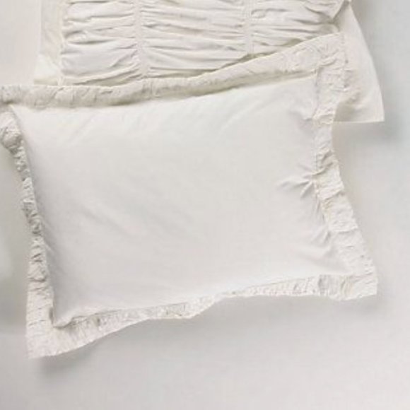 Anthropologie Other - Anthropologie Cirrus Collection Pillow Sham Ivory (1 sham)